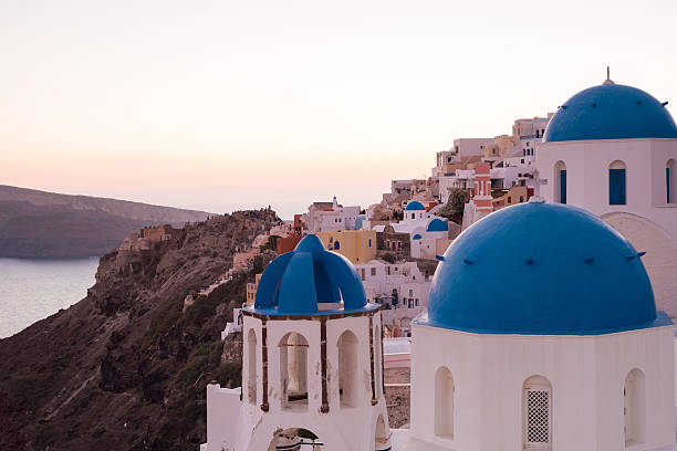 istock Oia, Santorini at dusk 482745309