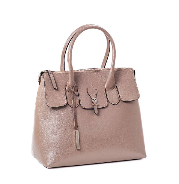istock Women's stylish bag on white background 482745525
