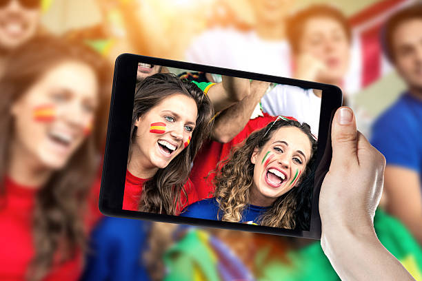 istock Group of female supporters 482746059