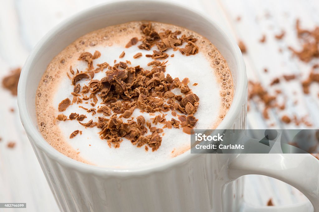 Hot Chocolate Hot chocolate with chic chip peanut cookies Hot Chocolate Stock Photo