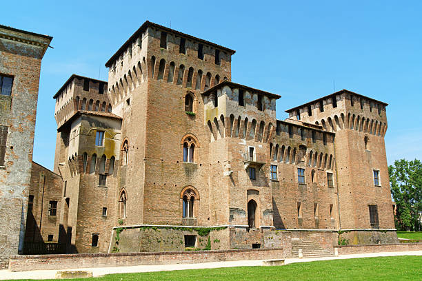 Castello di San Giorgio, Ducal Palace in Mantua, Italy stock photo