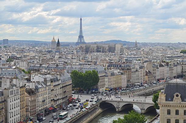 istock Panoramic view of Paris, France 482747424