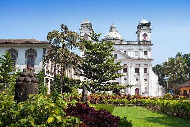 istock Old Goa. Saint Cajetan church, India 482749000