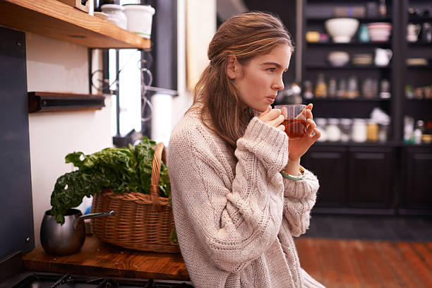 istock Warm and cozy with a hot cup of tea 482752496