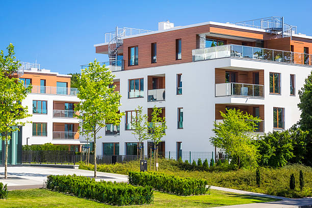 istock Modern complex of apartment buildings 482753612