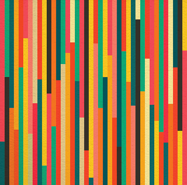 abstrakte farbe vintage retro nahtlose muster hintergrund - backgrounds pattern seamless geometric shape stock-grafiken, -clipart, -cartoons und -symbole