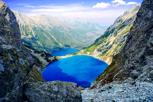 Lake in the mountains, Tatra National Park