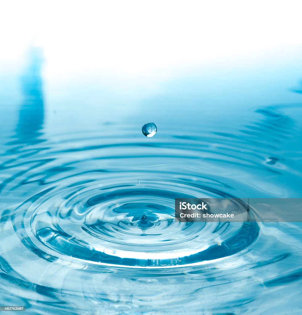Water drop close up Water Stock Photo