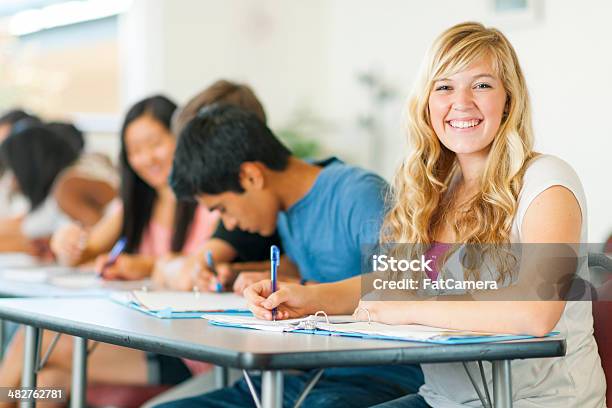 Studying Stock Photo - Download Image Now - 14-15 Years, Adolescence, African Ethnicity