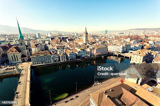 Blick Auf Zürich Stockfoto und mehr Bilder von Architektur - Architektur, Bauwerk, Brücke