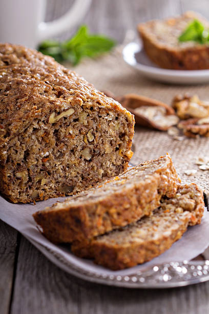 istock Vegan banana carrot bread 482763671