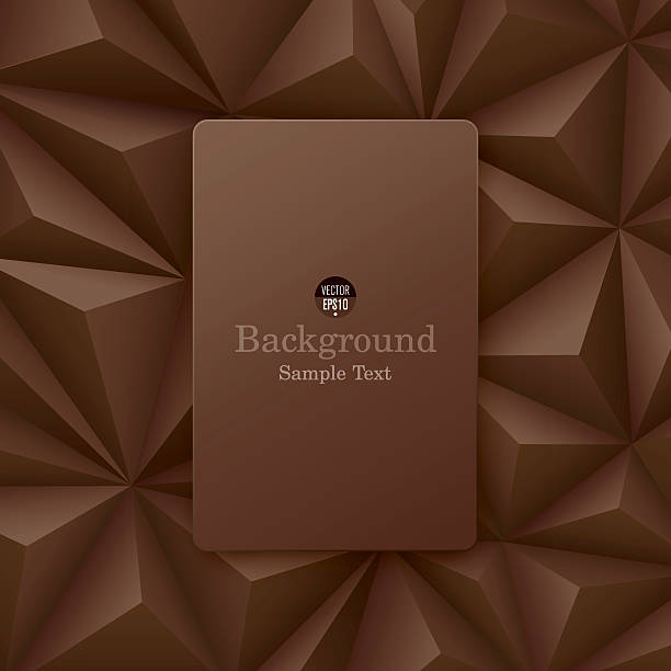 ilustraciones, imágenes clip art, dibujos animados e iconos de stock de marrón fondo abstracto vector. - chocolate book brown book cover