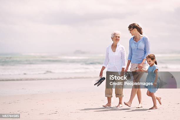 Enjoying A Girls Day Out Stock Photo - Download Image Now - Multi-Generation Family, Mother, Grandmother