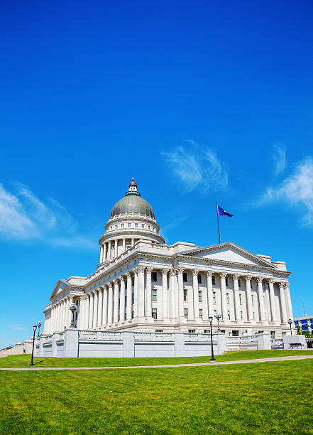 istock Utah state capitol building in Salt Lake City 482766892