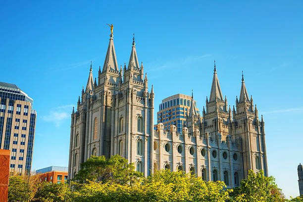 istock Mormons Temple in Salt Lake City, UT 482767016