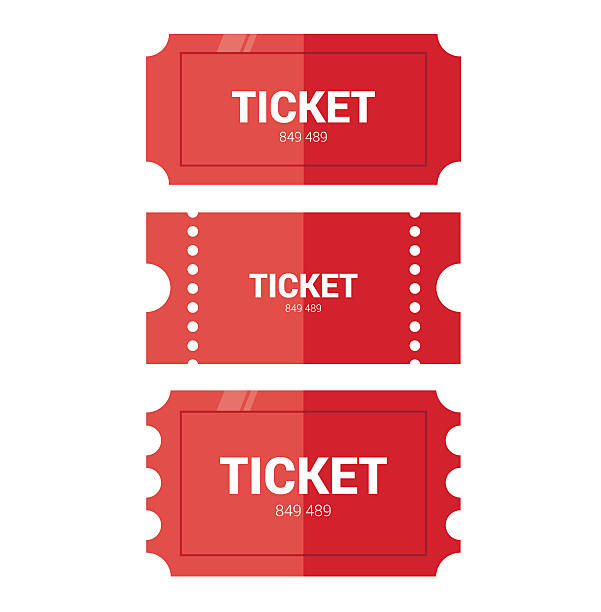 tickets-symbol. tm - ticket raffle ticket ticket stub movie ticket stock-grafiken, -clipart, -cartoons und -symbole