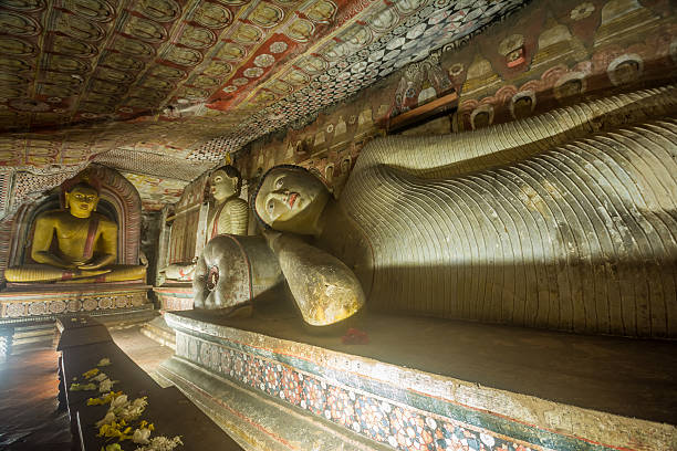istock Dambulla ancient cave temple in Sri Lanka 482773796