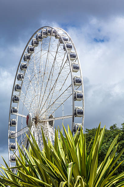 istock Big Ferris Wheel Against Cloudy Sky 482779134