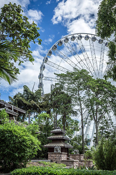 istock Big Ferris Wheel Against Cloudy Sky 482779140