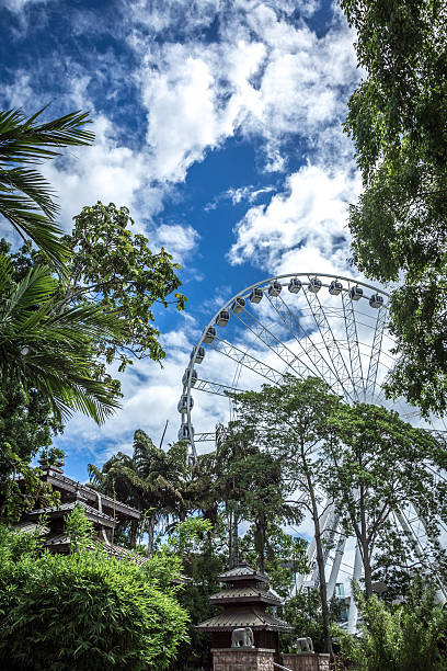 istock Big Ferris Wheel Against Cloudy Sky 482779142