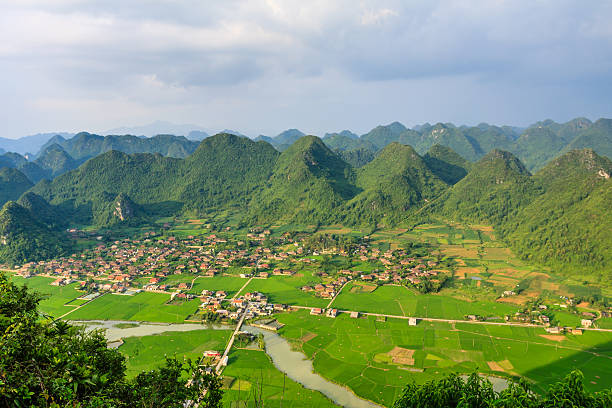 istock Valley in the mist in the morning, Vietnam 482779426