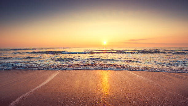 istock Beautiful sunrise over the sea 482780074