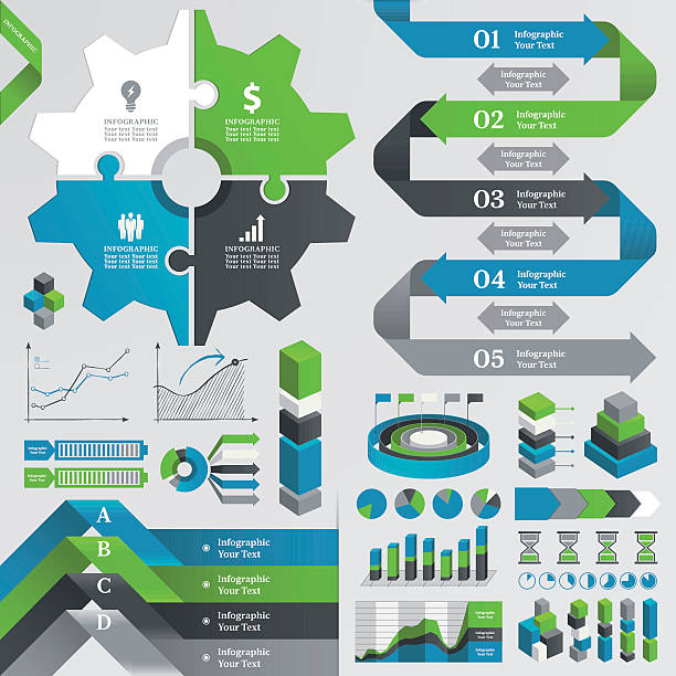 Infographic Elements /file_thumbview_approve.php?size=1&id=24818310 double arrow chart stock illustrations