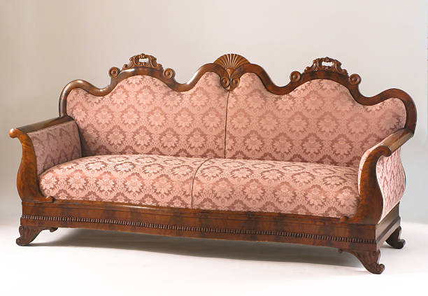 istock Serpentine-Back Mahogany Sofa, 19th Century 482782825