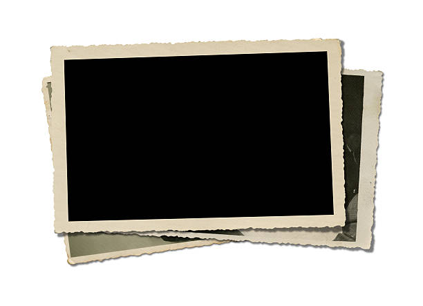 Blank photo Old photo 20th century style photos stock pictures, royalty-free photos & images