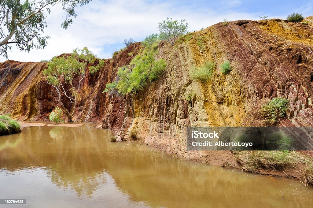 Ocre foyers, West Chaînes Macdonnell (Australie) - Photo de Alice Springs libre de droits