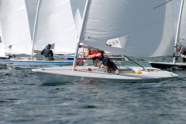 istock Laser sail boats 482785195