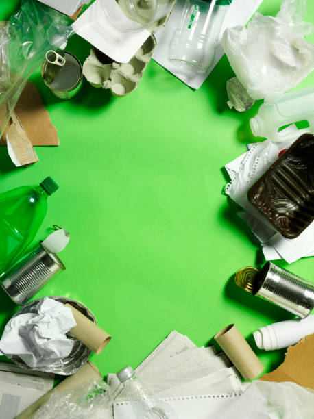 istock Frame of Household Waste For Recycling 482785271