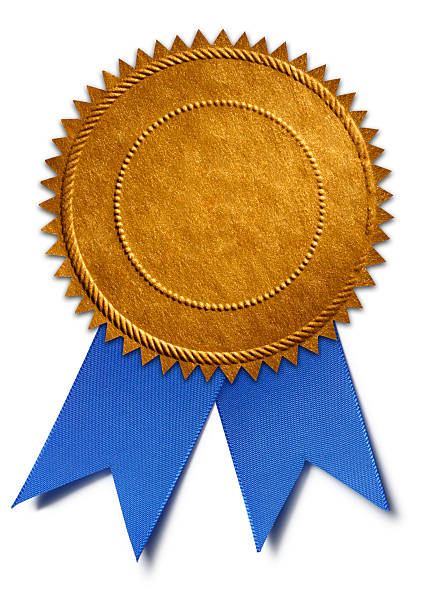 primer lugar - ribbon award perfection winning fotografías e imágenes de stock