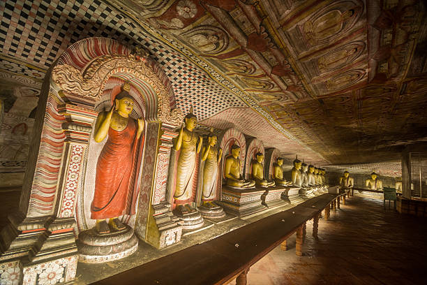istock Dambulla ancient cave temple in Sri Lanka 482786354