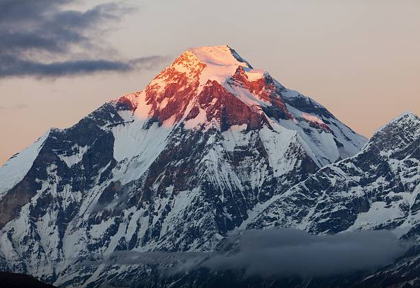 istock Evening view of mount Dhaulagiri - Nepal 482786839