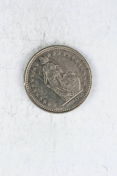 istock Half Switzerland Franken Coin 1987 silver 482787494