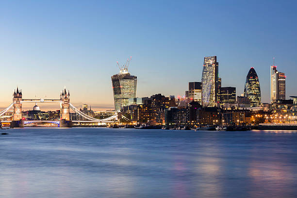 istock London Cityscape at dusk 482788235