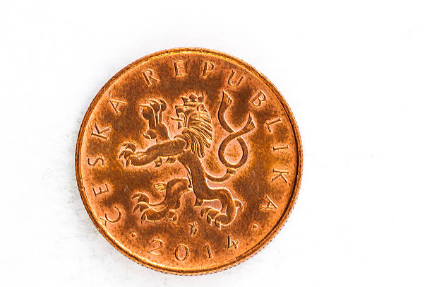 istock 10 Czech Krone Brno Coin copper 482797108