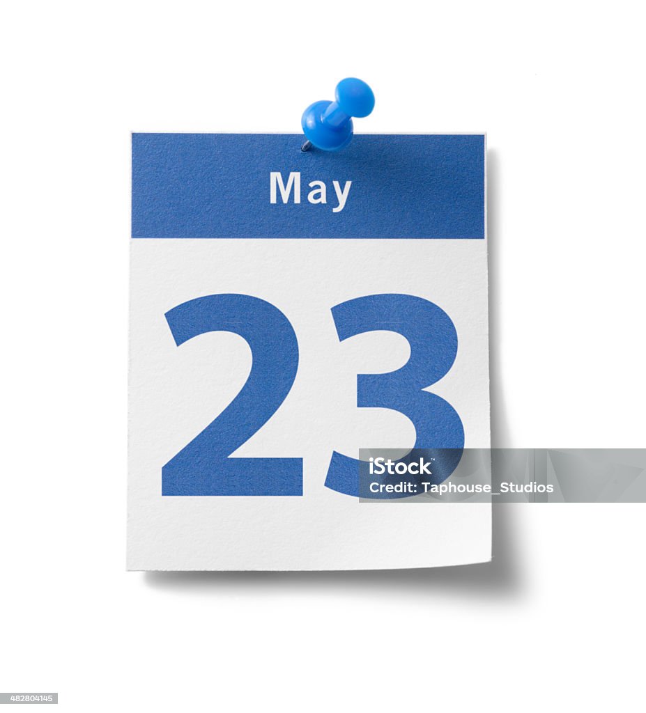 23 mai calendrier - Photo de 20-24 ans libre de droits