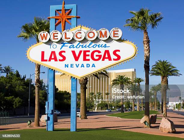 Сказочный Ласвегас Знак — стоковые фотографии и другие картинки Лас-Вегас - Лас-Вегас, Приветствовать, Знак