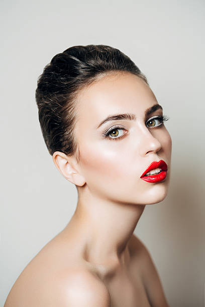 istock Studio shot of young beautiful woman 482809204