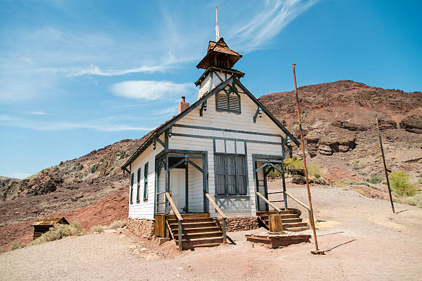 istock Abandoned Desert Church 482809774