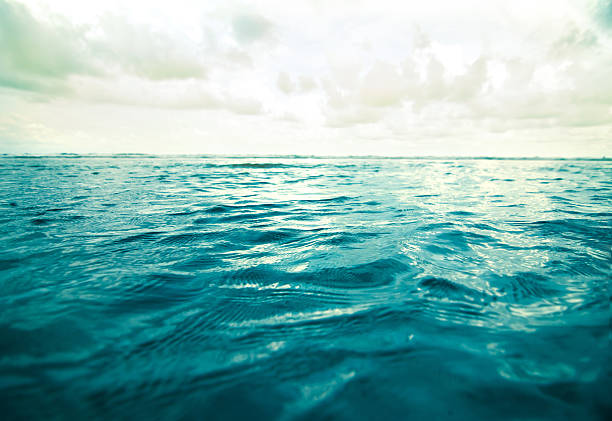 istock selective focus on surface of  Sea and Blue sky 482810406