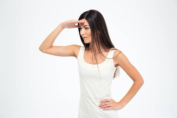 istock Woman looking into the distance 482814488
