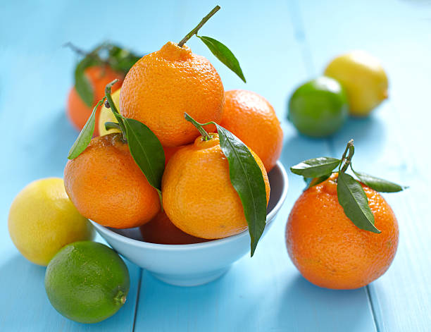 istock Fresh mandarins in a bowl 482817310