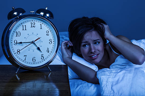 istock Tired Woman Waking Up on Monday Morning 482818268