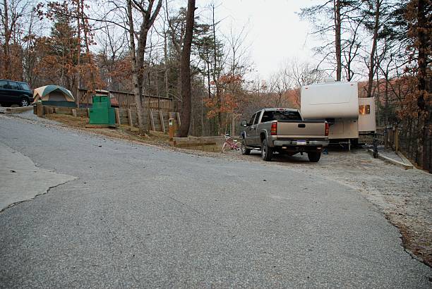 istock RV fifth wheel in campground 482819906