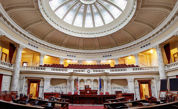 istock Senate Chamber of the Idaho State Capitol 482823762