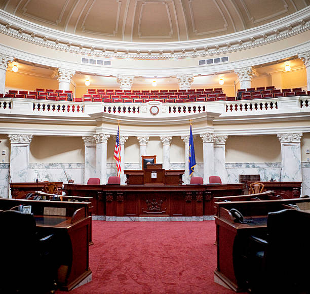 istock Senate Chamber of the Idaho State Capitol 482823778