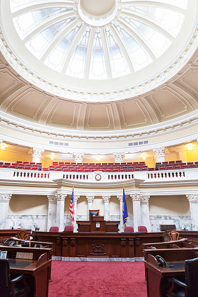 istock Senate Chamber of the Idaho State Capitol 482823818